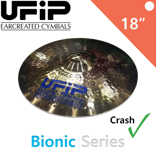 UFiP 바이오닉 시리즈 크래쉬 심벌 18인치 대신악기
