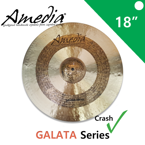 AMEDIA 갈라타 시리즈 크래쉬 심벌 18인치 대신악기