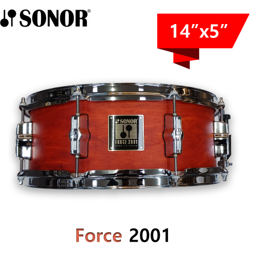 SONOR 포스 2001 스네어 드럼 14인치 대신악기