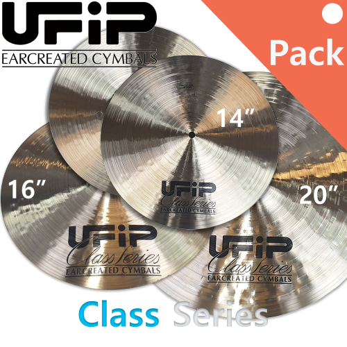 UFIP 클래스 시리즈 심벌 팩 14 16 20 인치 대신악기