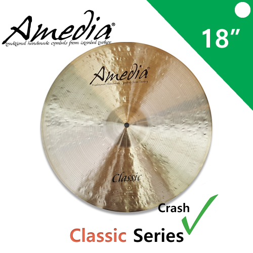 AMEDIA 클래식 시리즈 크래쉬 심벌 18인치 대신악기