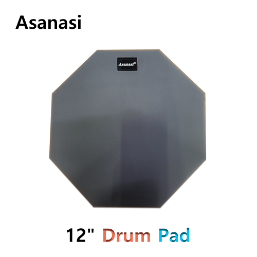 ASANASI 드럼 연습 패드 12인치 대신악기